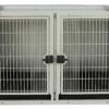 Aeolus KA505T Powder Coated Galvalume Modular Cage - Large -Swan Sales Shop T KA505TL AZ