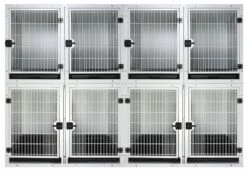 Aeolus KA505T Powder Coated Modular Cage - Medium -Swan Sales Shop T KA505TM 5