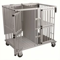 Aeolus 4-Berth Show Trolley With 4" Nylon Wheels - Large [Blue] -Swan Sales Shop T KB511NAF BU Kit 3