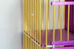 Aeolus 4-Berth Show Trolley With 4" Nylon Wheels - Large [Gold And Purple] -Swan Sales Shop T KB511NAF GP Kit 2