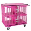 Aeolus 4-Berth Show Trolley With 4" Nylon Wheels - Large [Pink] -Swan Sales Shop T KB511NAF PK Kit