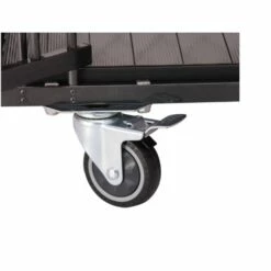 Aeolus 4-Berth Show Trolley With 4" Nylon Wheels - Large [Silver] -Swan Sales Shop T KB511NAF SL Kit 7