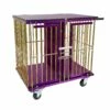 Aeolus 2-Berth Show Trolley With 4" Nylon Wheels [Gold And Purple] -Swan Sales Shop T KB511NAT GP Kit