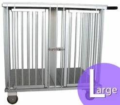 Aeolus 2-Berth Show Trolley With 4" Nylon Wheels - Large [Purple]