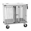 Aeolus 2-Berth Show Trolley With 6" Rubber Wheels - Large [Silver] -Swan Sales Shop T KB511NAT SL Kit6W