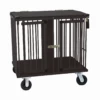 Aeolus 2-Berth Show Trolley With 6" Rubber Wheels - Small [Black] -Swan Sales Shop T KB513NAT BK Kit6W