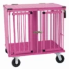 Aeolus 2-Berth Show Trolley With 6" Rubber Wheels - Small [Pink] -Swan Sales Shop T KB513NAT PK Kit6W