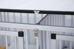 Aeolus 2-Berth Show Trolley With 6" Rubber Wheels - Small [Silver] -Swan Sales Shop T KB513NAT SL Kit6W 6