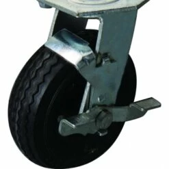 6" Rubber Wheels For Show Trolley, Set Of 4