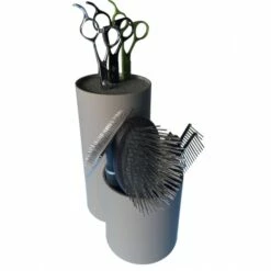 Aeolus Double Stump Scissors Cylinder - Pink -Swan Sales Shop T SO605 1