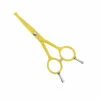 Swan Facial Scissors Round Tip 5" [Yellow] -Swan Sales Shop T SW53150