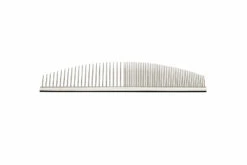 Utsumi 6.5" Half Moon Shape Comb - Silver