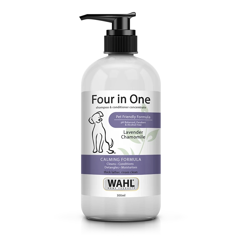 Wahl Four In One Dog Shampoo 300ml 3 Wahl Four In One Dog Shampoo 300ml